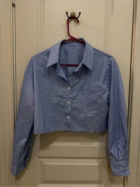 Crop top blouse